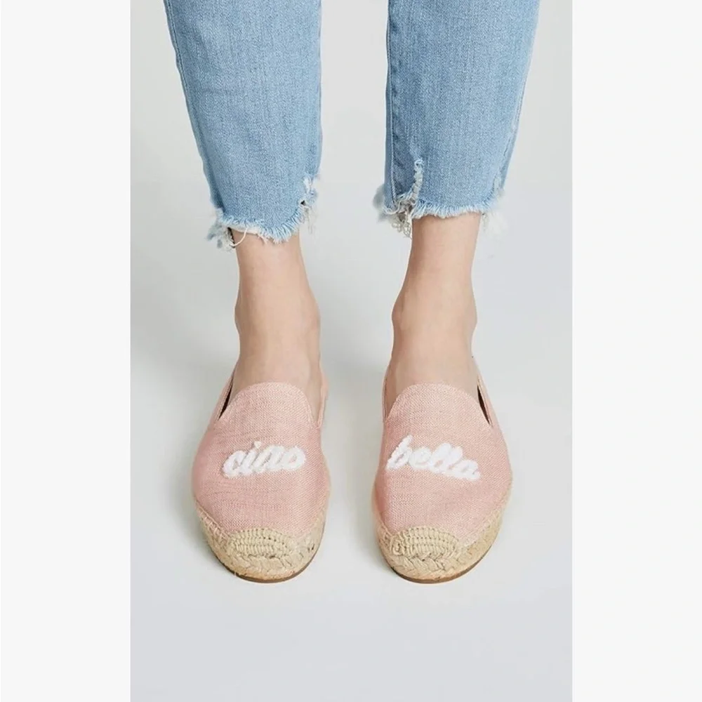 Soludos- Women’s Ciao Bella Smoking Espadrille- Size 5